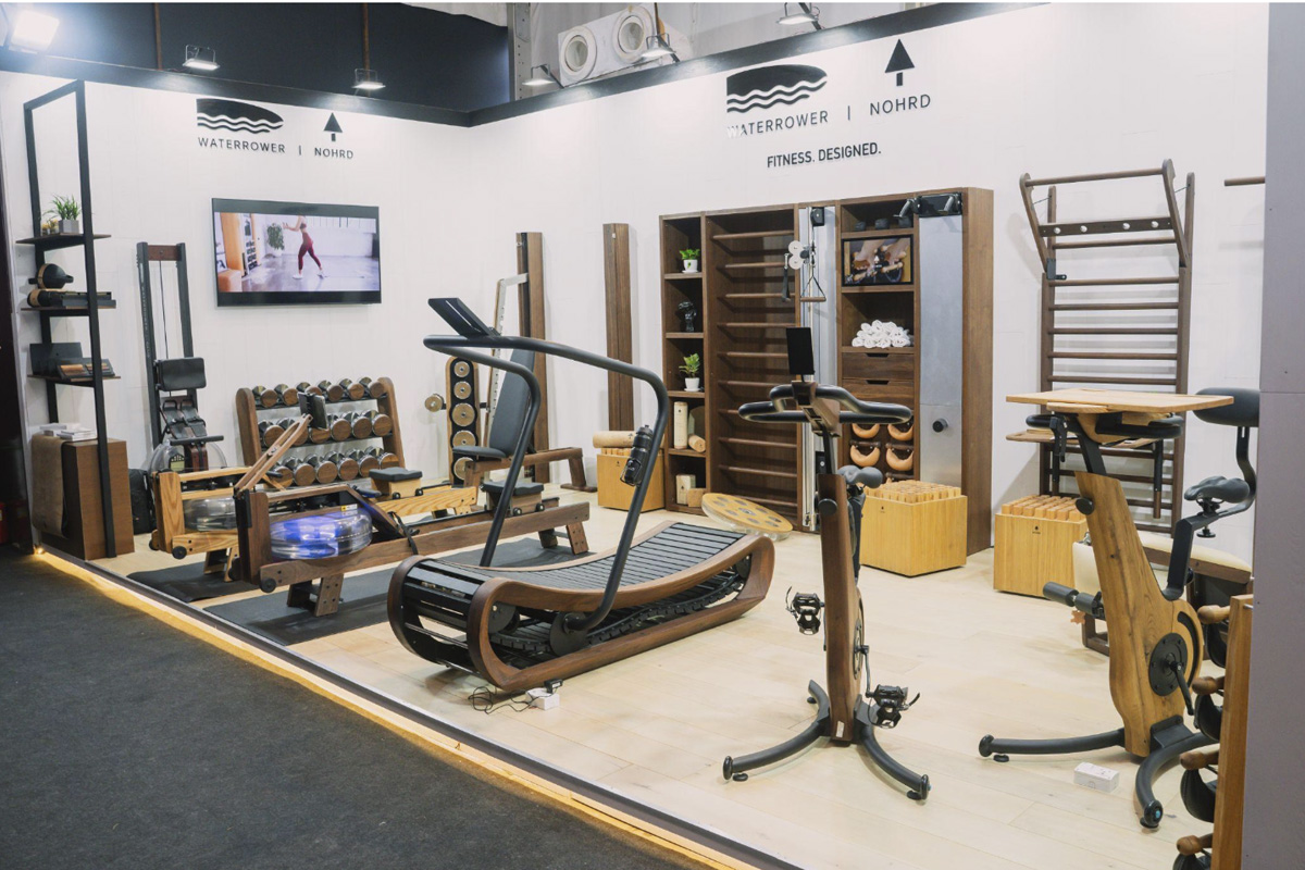 waterrower nohrd exhibition mumbai 2025